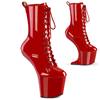 Pleaser - CRAZE1040 Platform Boots, Pole dance shoes - Red Product image